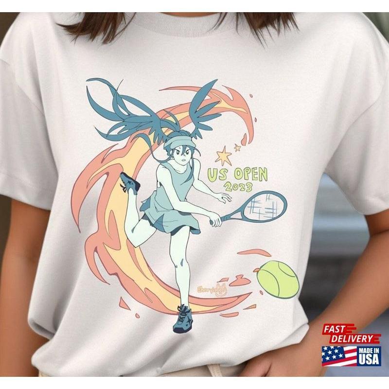 Sera Us Open Tee 2023 Tennis Shirt Tshirt